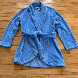 Cozy Blue Nautica Fleece Robe Size S